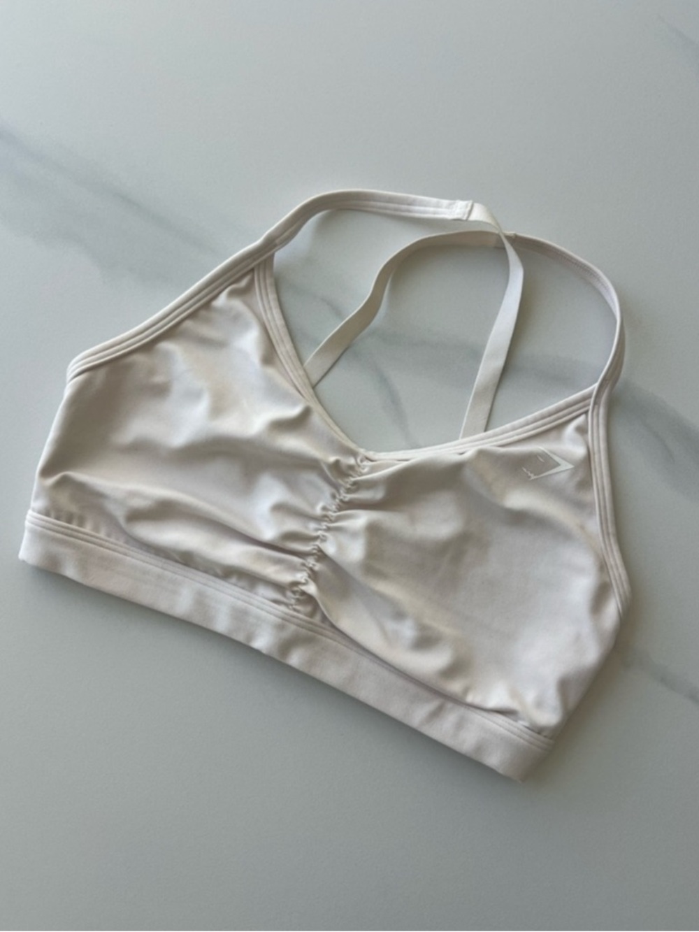Gymshark Light Cream Sports Bra